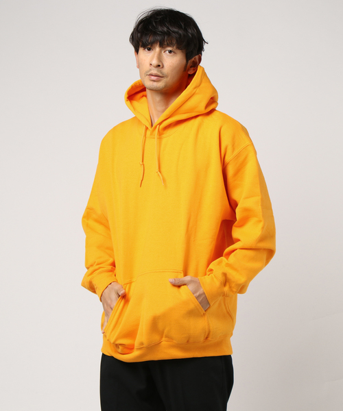GILDAN（ギルダン）の「GILDAN/ギルダン　PULLOVER PARKER（パーカー・メンズ・ライトグレー/ライトブルー/ブラック/ネイビー/グレー/レッド/ゴールド/オレンジ系その他/ライトピンク/ワイン/ホワイト・SMALL/MEDIUM/LARGE/X-LARGE）」の11枚目の写真