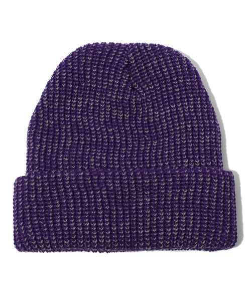 CIAOPANIC TYPY（チャオパニックティピー）の「リブニットワッチキャップ（ニットキャップ/ビーニー・キッズ・グレー/ブラウン/ダークブルー/ブルー/ネイビー/パープル/マスタード/ワインレッド・FREE）」の9枚目の写真