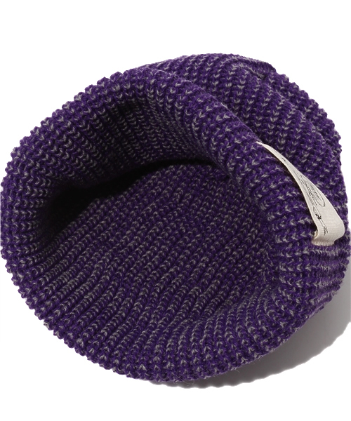 CIAOPANIC TYPY（チャオパニックティピー）の「リブニットワッチキャップ（ニットキャップ/ビーニー・キッズ・グレー/ブラウン/ダークブルー/ブルー/ネイビー/パープル/マスタード/ワインレッド・FREE）」の11枚目の写真