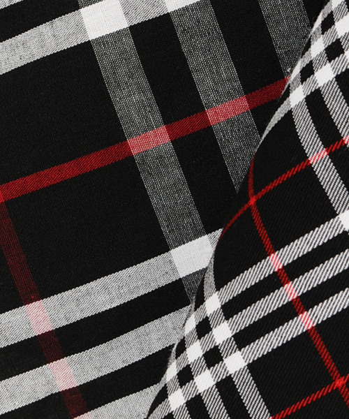 Candy Stripper(キャンディストリッパー)の「CHECK MIXED エプロン ワンピース(ワンピース・レディース・ブラック/ネイビー・1/2)」の10枚目の写真