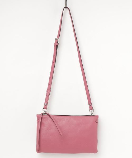 GIANNI CHIARINI(ジャンニ キアリーニ)の「GIANNI CHIARINI: 【HERMY】 ショルダーバッグ(ショルダーバッグ・レディース・ベージュ/ピンク/オレンジ・F)」の1枚目の写真