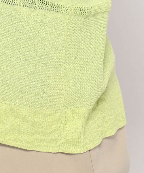 DECOY SINCE 1981（デコイシンスイチキュウハチイチ）の「◇カタログ掲載◇裾透かし編みカーディガン（カーディガン/ボレロ・レディース・ネイビー/グレー/ライトグリーン/アイボリー・LL/L size/M size）」の10枚目の写真