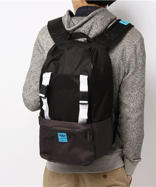 adidas Originals（アディダスオリジナルス）の「アディダス オリジナルス バックパック リュック キャンパス adidas Originals BP CAMPUS（バックパック/リュック・メンズ・ブラック/オレンジ・ONE SIZE）」の15枚目の写真