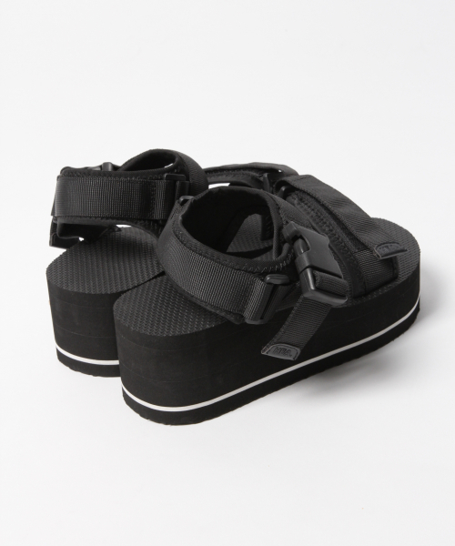 Heather（ヘザー）の「ライトソールスポサン　835889（サンダル・レディース・ホワイト/ブラック/ベージュ・M/L）」の4枚目の写真