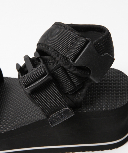 Heather（ヘザー）の「ライトソールスポサン　835889（サンダル・レディース・ホワイト/ブラック/ベージュ・M/L）」の10枚目の写真