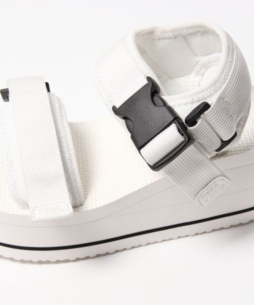 Heather（ヘザー）の「ライトソールスポサン　835889（サンダル・レディース・ホワイト/ブラック/ベージュ・M/L）」の7枚目の写真