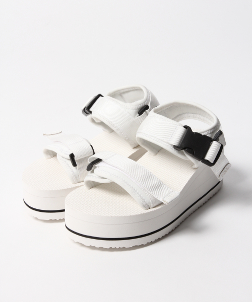 Heather（ヘザー）の「ライトソールスポサン　835889（サンダル・レディース・ホワイト/ブラック/ベージュ・M/L）」の14枚目の写真