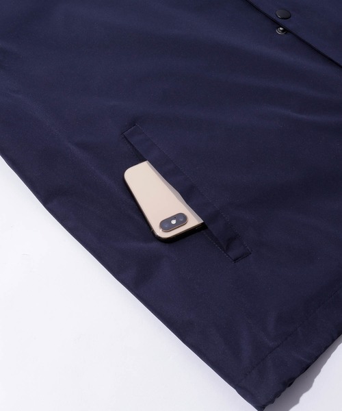 KANGOL（カンゴール）の「▽WEB限定 MONO-MART×KANGOL 別注 オーバーサイズ コーチジャケット（その他アウター・メンズ・ブラック/ネイビー/ボルドー/イエロー系その他・M/L）」の6枚目の写真