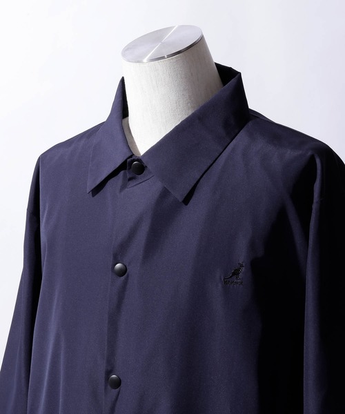 KANGOL（カンゴール）の「▽WEB限定 MONO-MART×KANGOL 別注 オーバーサイズ コーチジャケット（その他アウター・メンズ・ブラック/ネイビー/ボルドー/イエロー系その他・M/L）」の11枚目の写真