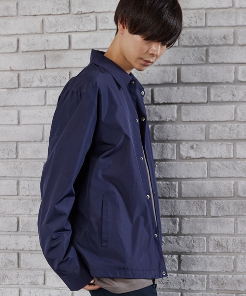 KANGOL（カンゴール）の「▽WEB限定 MONO-MART×KANGOL 別注 オーバーサイズ コーチジャケット（その他アウター・メンズ・ブラック/ネイビー/ボルドー/イエロー系その他・M/L）」の15枚目の写真