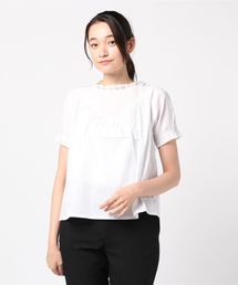 ehka sopo | スタンドレースブラウス(シャツ/ブラウス)