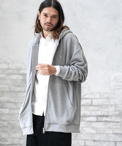 CAMBIO�i�J���r�I�j�́umpa2058-Long Length Zip Up Parka �p�[�J�[�i�p�[�J�[�j�v�b�ۃO���[