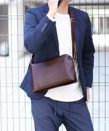 Jamale（ジャマレ）の「[Jamale] 牛革防水レザーショルダーバッグ日本製（ショルダーバッグ）」