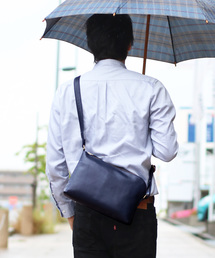 Jamale（ジャマレ）の「[Jamale] 牛革防水レザーショルダーバッグ日本製（ショルダーバッグ）」