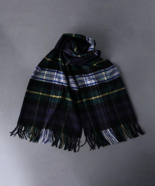 Johnstons of Elgin（ジョンストンズオブエルガン）の「＜JOHNSTONS（ジョンストンズ）＞カシミヤ M/V ストール（ストール/ショール・レディース・オレンジ/コバルトブルー/ブラック/グレー/ネイビー・FREE）」の20枚目の写真