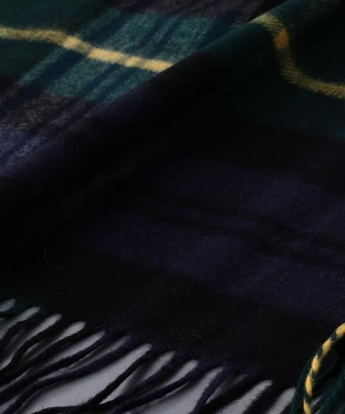 Johnstons of Elgin（ジョンストンズオブエルガン）の「＜JOHNSTONS（ジョンストンズ）＞カシミヤ M/V ストール（ストール/ショール・レディース・オレンジ/コバルトブルー/ブラック/グレー/ネイビー・FREE）」の19枚目の写真