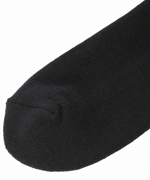 KANGOL（カンゴール）の「【KANGOL】カンゴール/クルー丈ソックス/メンズ/無地3足セット（ソックス/靴下・メンズ・ホワイト/ブラック/マルチ・FREE）」の4枚目の写真