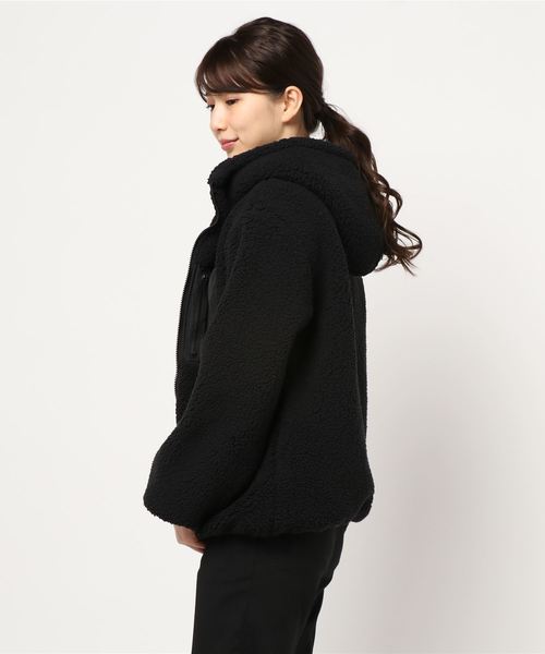 ビッグシルエット中綿フードボアブルゾンボアジャケット ダウンジャケット コート Styleblock スタイルブロック のファッション セール