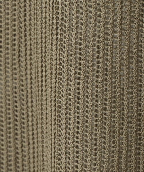 notch.（ノッチ）の「透かし編みニットワンピース（ワンピース・レディース・グリーン/オフホワイト/ブラック・M）」の15枚目の写真