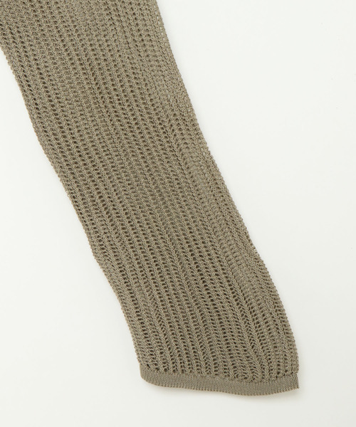 notch.（ノッチ）の「透かし編みニットワンピース（ワンピース・レディース・グリーン/オフホワイト/ブラック・M）」の13枚目の写真