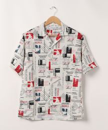 STYLEBLOCK（スタイルブロック）の「総柄プリントオープンカラーシャツ（シャツ/ブラウス）」