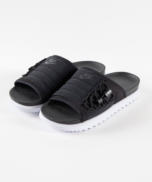 NIKE(ナイキ)の「WEGO/NIKE ASUNA Woman Sandal(サンダル・レディース・ブラック/ホワイト・SMALL/MEDIUM/X-SMALL)」の4枚目の写真