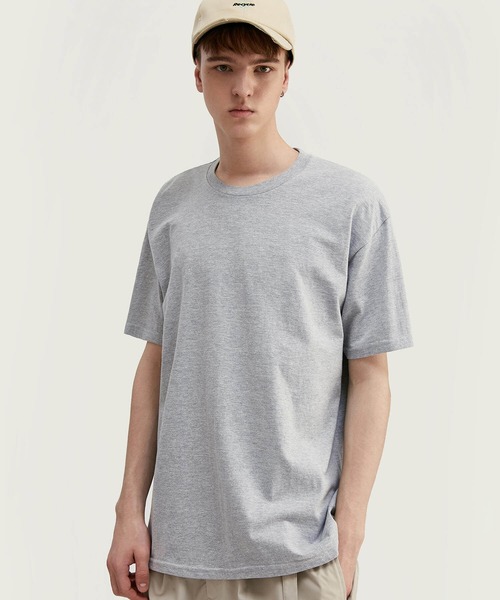 INFLATION(インフレーション)の「INFLATION(インフレーション)オーバーサイズクルーネックTシャツ(Tシャツ/カットソー・メンズ・ホワイト/ブラック/ネイビー/グレー/サックスブルー/イエロー/オレンジ/ブルー/グリーン/ワインレッド・S/M/L/XL)」の3枚目の写真