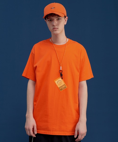 INFLATION(インフレーション)の「INFLATION(インフレーション)オーバーサイズクルーネックTシャツ(Tシャツ/カットソー・メンズ・ホワイト/ブラック/ネイビー/グレー/サックスブルー/イエロー/オレンジ/ブルー/グリーン/ワインレッド・S/M/L/XL)」の20枚目の写真