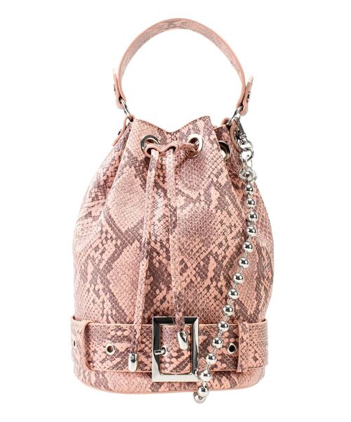 jouetie（ジュエティ）の「ライダースバケットBAG（ショルダーバッグ・レディース・ブラック/ピンク・FREE）」の14枚目の写真