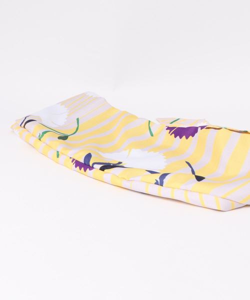 カヤ（カヤ）の「【カヤ】行楽たすきバッグ 和モダン花（ショルダーバッグ・レディース・ホワイト/ネイビー/レッド/イエロー/ブルー/グリーン・FREE）」の11枚目の写真