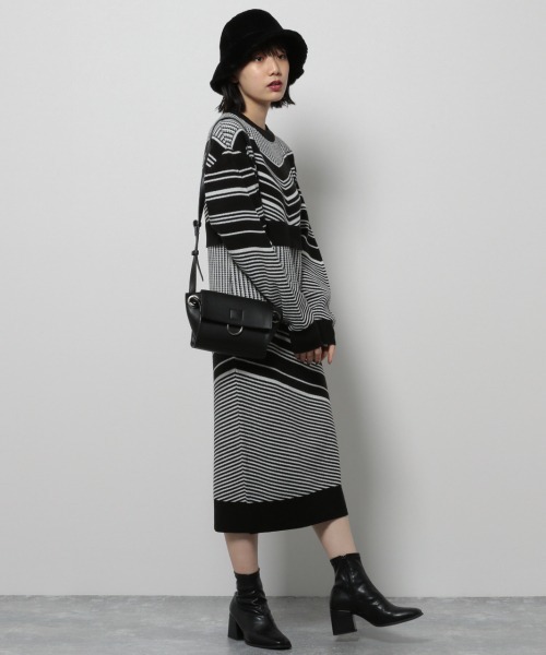 キカガラモードニットワンピース ワンピース Pageboy ページボーイ のファッション通販 Zozotown