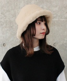 【milsa】Fake Fur Bucket Hat / 【ミルサ】エコファー　バケットハット