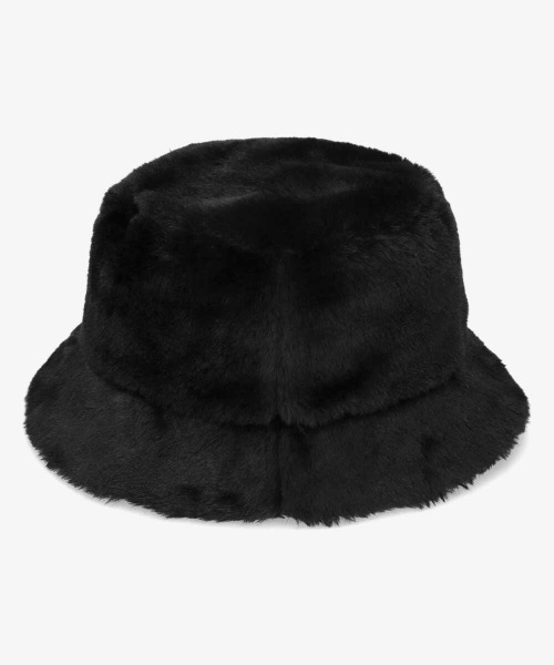 milsa（ミルサ）の「【milsa】Fake Fur Bucket Hat / 【ミルサ】エコファー　バケットハット（ハット・レディース・ブラック/レオパード/グレイッシュベージュ/ベージュ/アイボリー・M/57.5cm）」の8枚目の写真