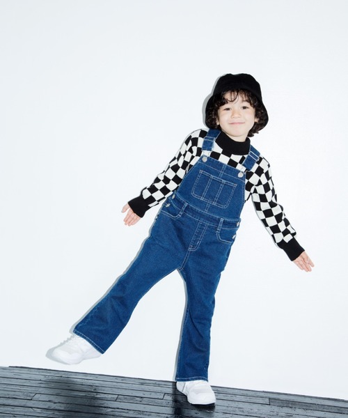 GLOBAL WORK(グローバルワーク)の「【キッズ】モックネックニット【宮城舞さんコラボ】/917306(ニット/セーター・キッズ・ホワイト/ブラック・110cm/100cm/120cm/130cm/140cm)」の12枚目の写真