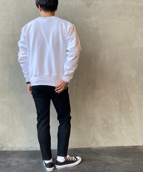 Champion（チャンピオン）の「[Champion/チャンピオン] リバースウィーブクルーネックスウェットプルオーバー（スウェット・メンズ・ホワイト・M/L）」の6枚目の写真
