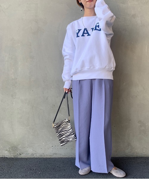 Champion（チャンピオン）の「[Champion/チャンピオン] リバースウィーブクルーネックスウェットプルオーバー（スウェット・メンズ・ホワイト・M/L）」の7枚目の写真