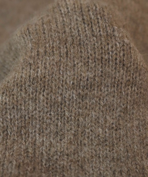 ストレッチハイネックニットトップス