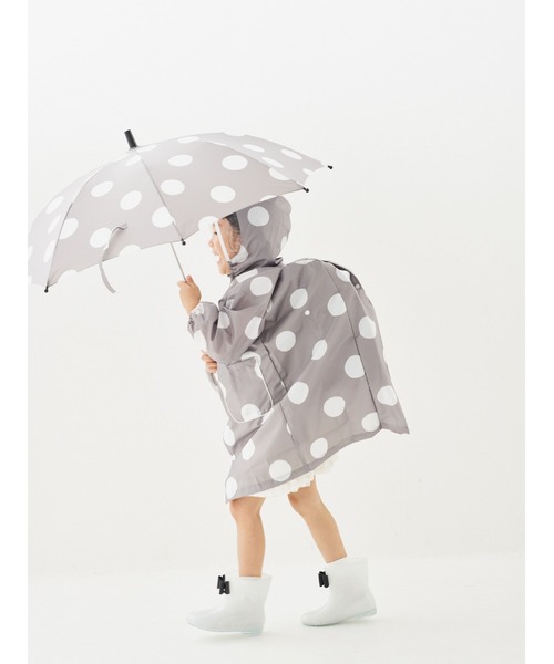 MR（まる）の「[90-140]レインコート（レインコート/ポンチョ・キッズ・ピンク/ネイビー/ベージュ/グレー・120cm/90cm/110cm/140cm/100cm/130cm）」の9枚目の写真