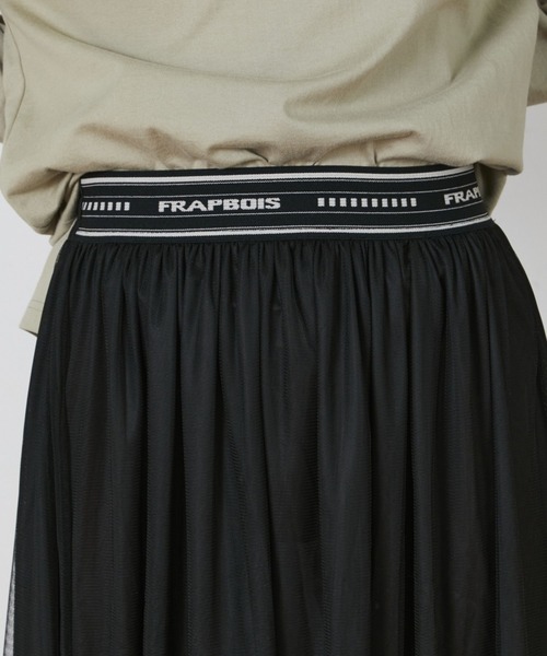 FRAPBOIS（フラボア）の「ブリーズスカート（スカート・レディース・カーキ/エメラルド/ブラック・0/1）」の14枚目の写真