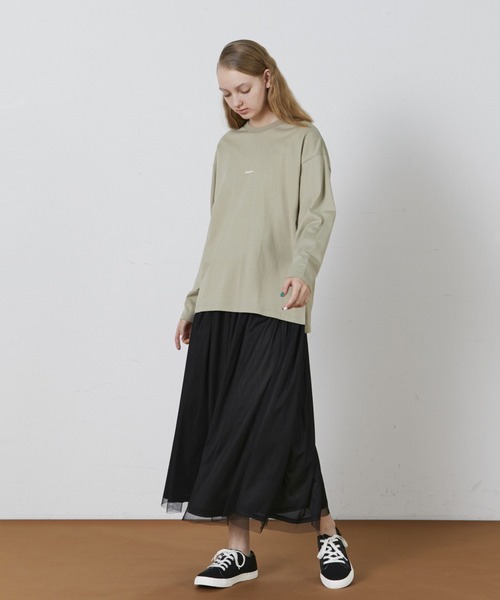 FRAPBOIS（フラボア）の「ブリーズスカート（スカート・レディース・カーキ/エメラルド/ブラック・0/1）」の15枚目の写真