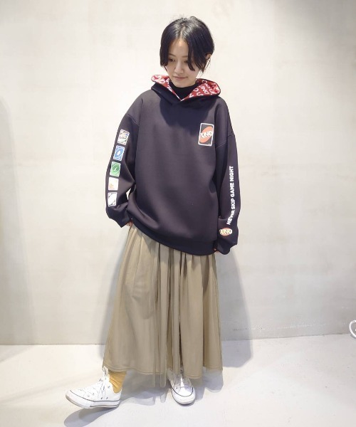 FRAPBOIS（フラボア）の「ブリーズスカート（スカート・レディース・カーキ/エメラルド/ブラック・0/1）」の21枚目の写真