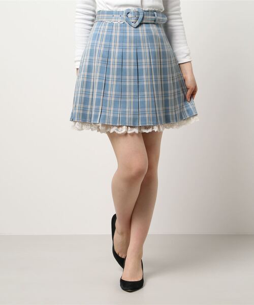 Secret Honey（シークレットハニー）の「ハートバックルベルトプリーツ