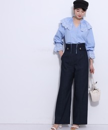 マイストラーダ　オリーブ色 ワイドパンツ 34 55952565b_16_d_215.jpg