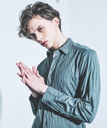 5351 POUR LES HOMMES | レーヨン ナイロン ツイル ワッシャーシャツ(シャツ/ブラウス)