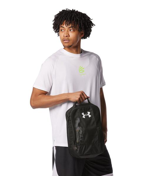 UNDER ARMOUR(アンダーアーマー)の「UAシューズバッグ2(バスケットボール/メンズ)(エコバッグ/サブバッグ・メンズ・ブラック/ダークネイビー・ONESIZE)」の7枚目の写真