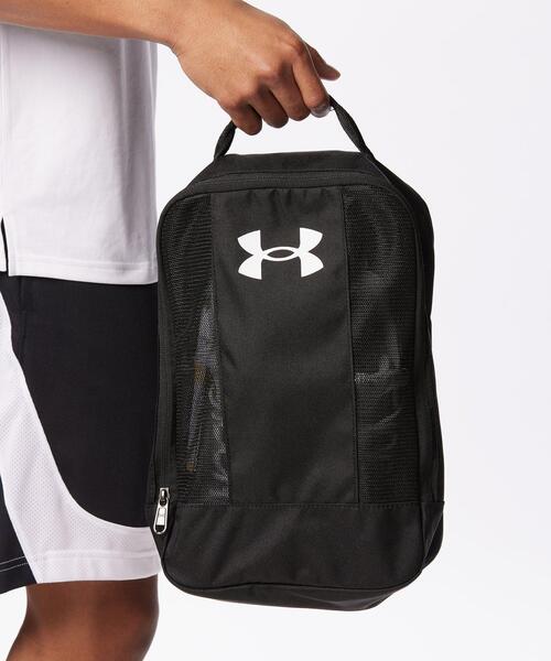UNDER ARMOUR(アンダーアーマー)の「UAシューズバッグ2(バスケットボール/メンズ)(エコバッグ/サブバッグ・メンズ・ブラック/ダークネイビー・ONESIZE)」の6枚目の写真