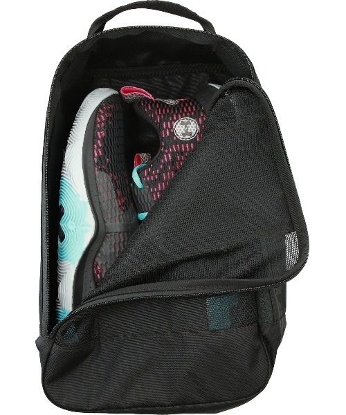 UNDER ARMOUR(アンダーアーマー)の「UAシューズバッグ2(バスケットボール/メンズ)(エコバッグ/サブバッグ・メンズ・ブラック/ダークネイビー・ONESIZE)」の4枚目の写真