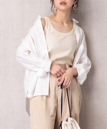 FREAK'S STORE | ▽【WEB限定】ワイドリブタンクトップ(タンクトップ)