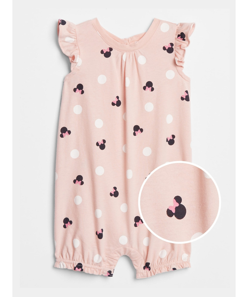 セール Babygap Disney ミニーマウス ショートオール つなぎ オールインワン Gap ギャップ のファッション通販 Zozotown