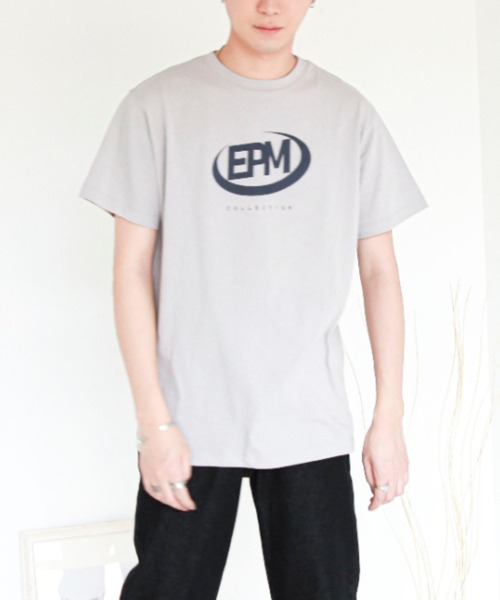EPIMI E'PIMMY（エピミエピミー）の「【ユニセックス】"EPM"アソートロゴT（Tシャツ/カットソー・レディース・ホワイト/ブラック/オフホワイト/グレイッシュブルー・MEDIUM）」の12枚目の写真
